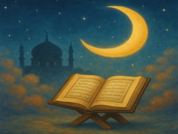 islami_ruya_tabirleri İslami rüya tabirleri görseli – hilal sembolleriyle dini yorumlama teması