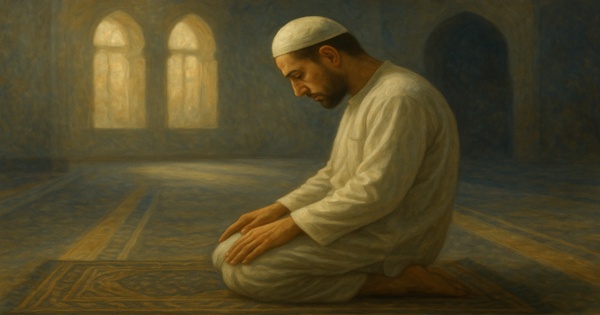ruyada-namaz-kilmak Rüyada namaz kılan bir kişinin huzurlu hali, maneviyatı ve içsel arınmayı temsil eder.