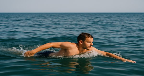 rüyada denizde yüzdüğünü görmek